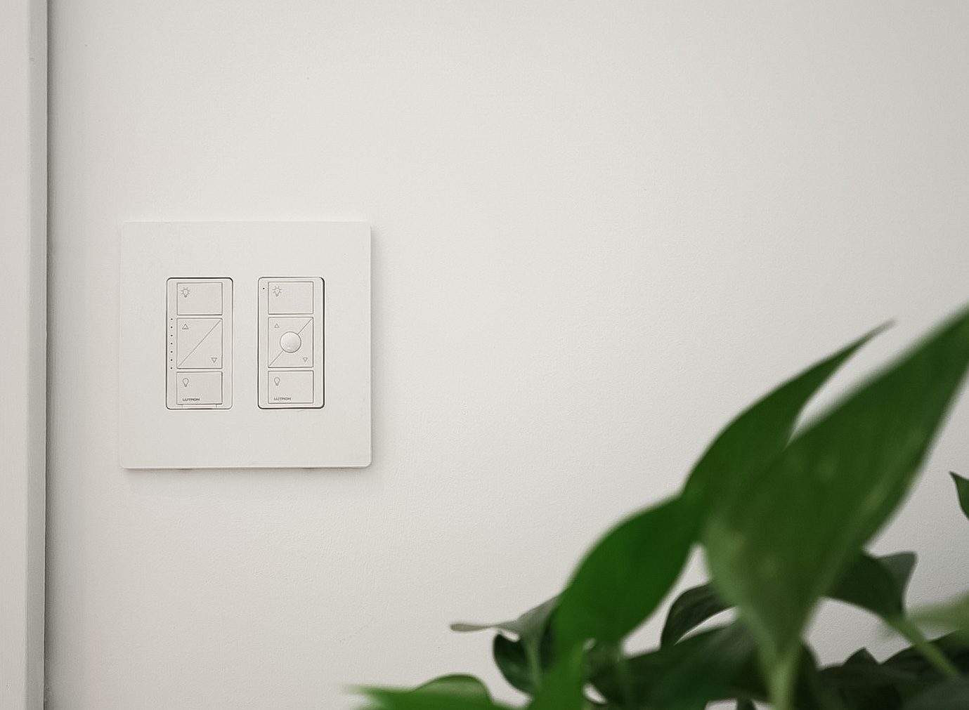 Control4 Lux keypad in luxury Halifax home — Wadden Electric smart home installation