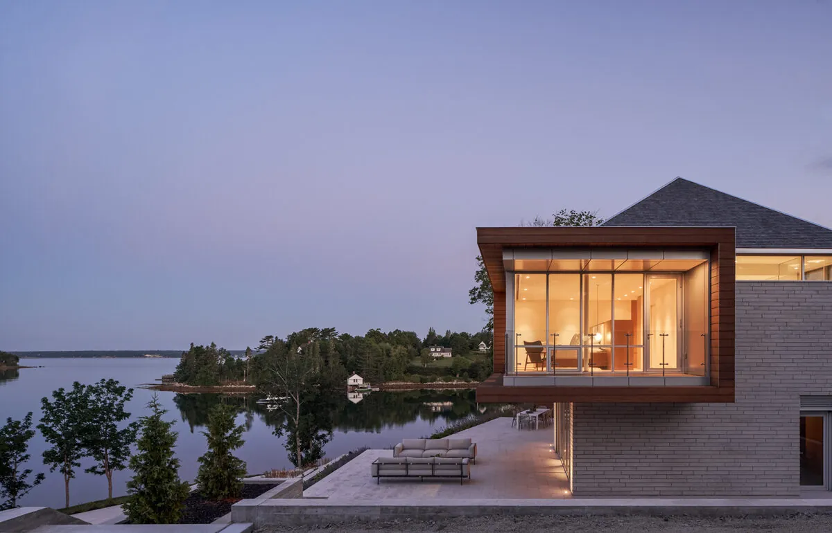 Wadden Electric project — outdoor landscape speaker system integrated by pool area